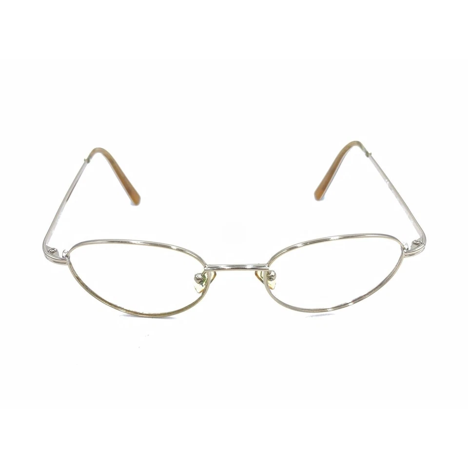 Monturas de gafas ovaladas doradas Nautica N7213 070 49-19 145 de diseñador hombres mujeres Foto 2 de 4