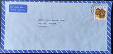 Zambia 1985 - used airmail cover to Wetzlar Germany Leitz GmbH