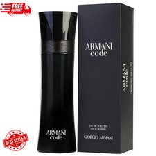 Giorgio Armani Code Eau De Toilette Spray 100ml | 3.4 OZ EDT Perfume | UK Item