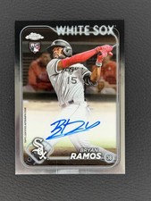 2024 BRYAN RAMOS TOPPS CHROME UPDATE ROOKIE #RA-BRR CHI WHITE SOX