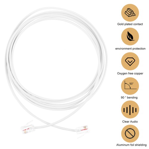 Telephone Wire Landline Meters RJ11 Telephone Line Accessory - 第 9/12 張圖片