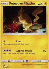 Detective Pikachu #10/18 Detective Pikachu on eBay