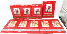 9 Canon Glossy Photo Paper PP-301 5 Bxs 320 Sheets & GP-701 5 Bxs 250 Sheets