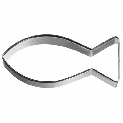 Birkmann Ausstechform Christenfisch Ausstecher Plätzchenform Edelstahl 7.5 cm