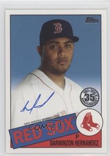 2020 Topps 1985 Baseball Series 2 Darwinzon Hernandez #85A-DHA Auto 08aq