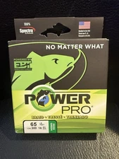 Power Pro Spectra Braid Fishing Line 65 lb Test 300 Yards Moss Green 65lb