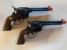Mattel Fanner 50 Cap Guns with Holster