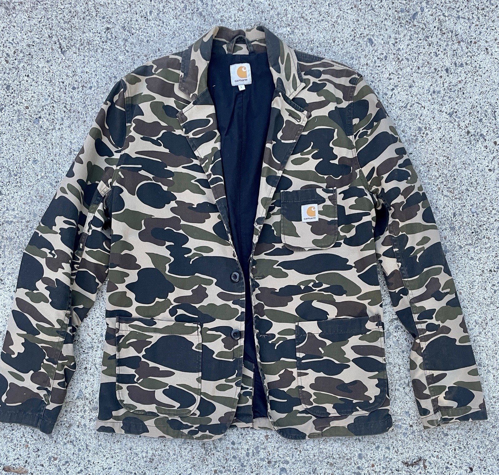 Carhartt Camo Blazer Jacket in Large Size-image