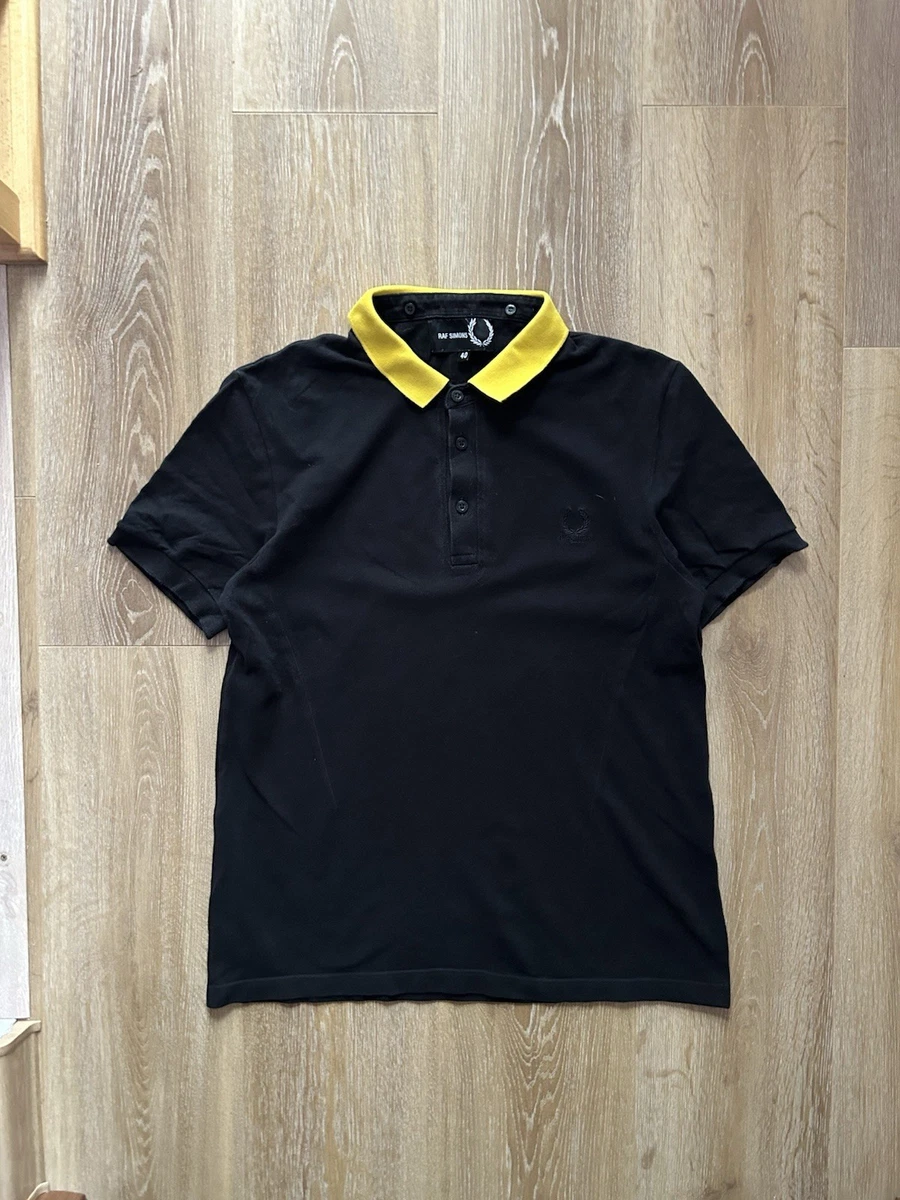 RAF SIMONS × Fred Perry ポロシャツ ネイビー 42 21735689_51756103_600.jpg