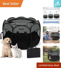 Collapsible  Lightweight 29'' Dog Playpen - Ideal for Campgrounds  Homes