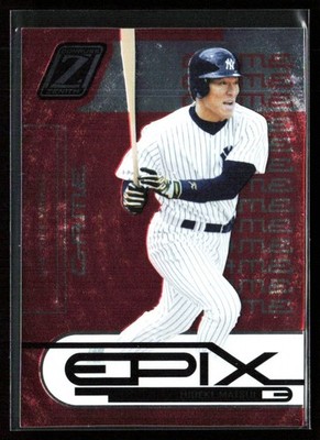 Hideki Matsui 2005 Donruss Zenith Epix Orange Game /500 #E-17 New York Yankees