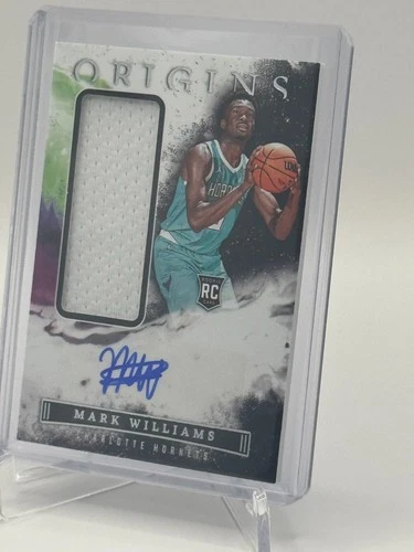 2022-2023 Panini Origins Mark Williams RPA RJA-MWL Rookie Autograph Hornets