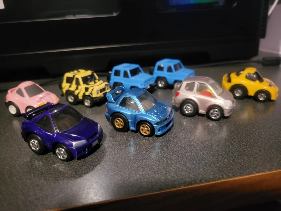 Lote De 8 "Vintage" Años 90 Choro Qs Skyline, RX7, Impreza Y MÁS Foto 2 de 4