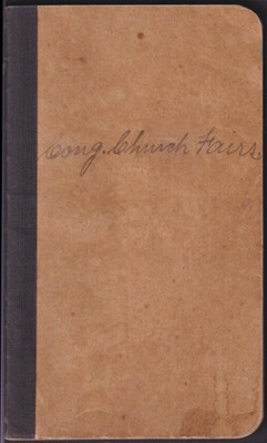 Bloomfield CT Congregational Church Fairs accounts book 1904-1916