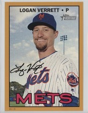 2016 Topps Heritage High Number 5/10 Logan Verrett #523 2d9