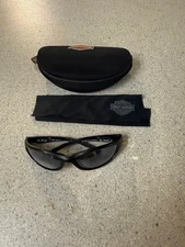 Harley Davidson Wiley X  Air Rage Z87-2+ Sunglasses Case with Cleaning Cloth Bag