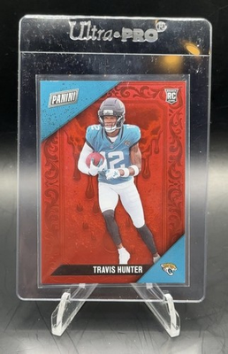 #ad 2025 Panini Black Friday Red Drip #BF7 Travis Hunter Rookie 75 $14.99