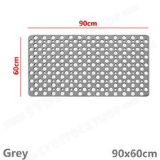 Bath Mat Non-Slip Anti Mould Shower Mats TPE Bathroom Bathtub Floo Suction Mat~