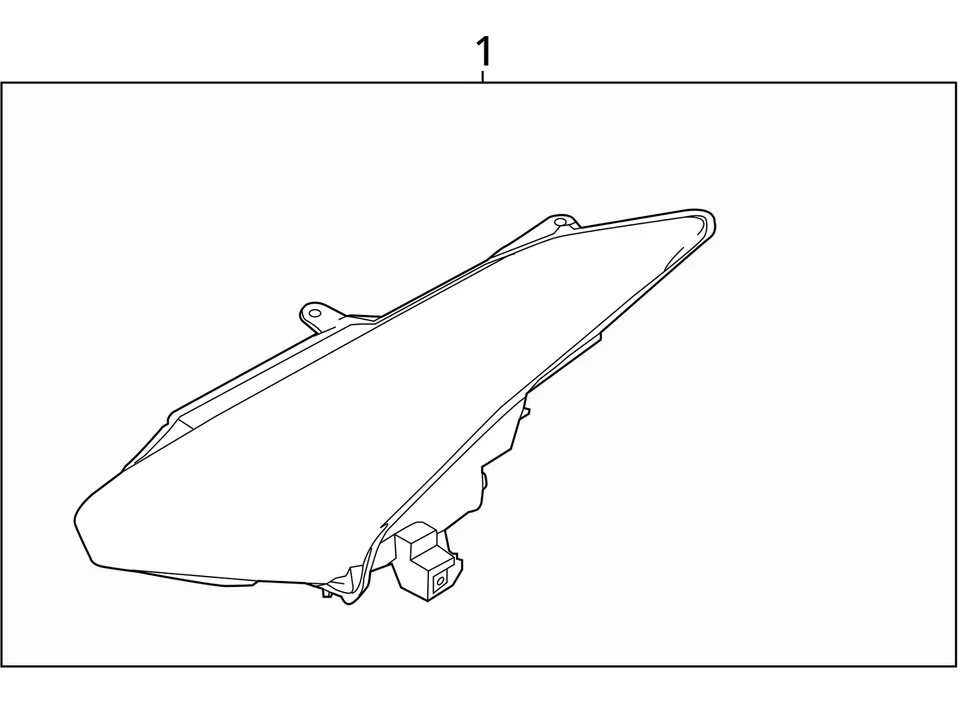 Conjunto de faros delanteros derechos de xenón Nissan GT-R R35 2009-2014 OEM Foto 4 de 4