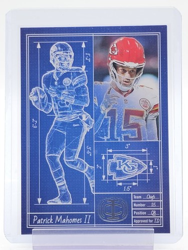PATRICK MAHOMES II 2025 PANINI ICON COLLECTION TOUCHDOWN ARCHITECT B Q5686