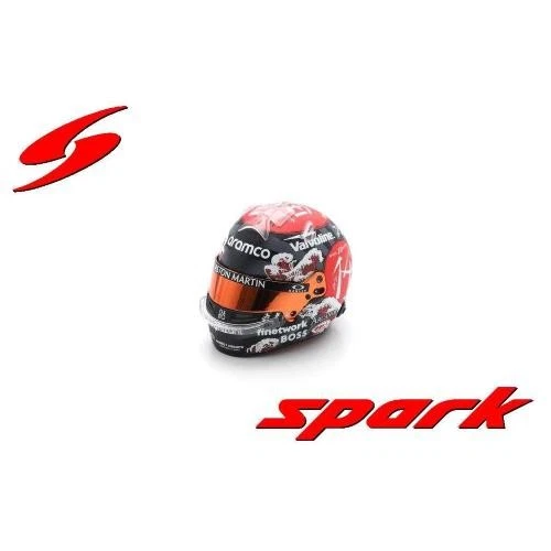 1:5 SPARK Bell Helmet Casco F1 Fernando Alonso #14 Japan Gp 2024 5HF178 - Immagine 2 di 2