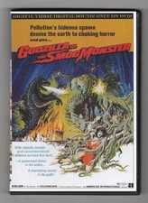 1971 GODZILLA vs THE SMOG MONSTER / HEDORAH DVD with Original AIP Audio