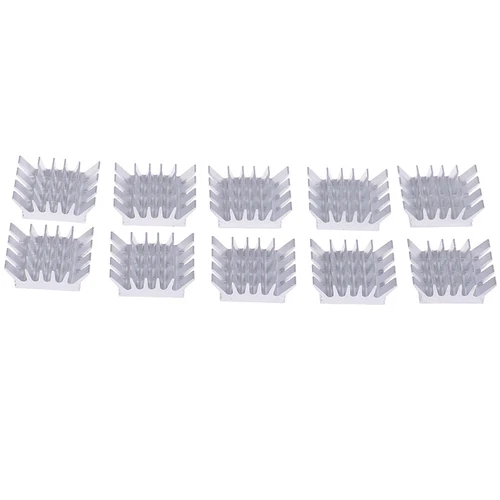 10pcs Aluminium Heatsink Computer Cooler Radiator Heat sink For MotherbYUR1