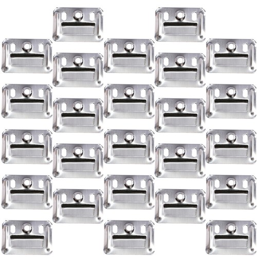 100 Pcs Wall Buckle Stainless Steel Dresser Mirror Brackets Hangers