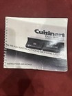 Cuisinart DLC-8 Plus Food Processor Manual Instructions and Recipes Original OEM