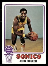 1973-74 Topps #7 John Brisker - POOR