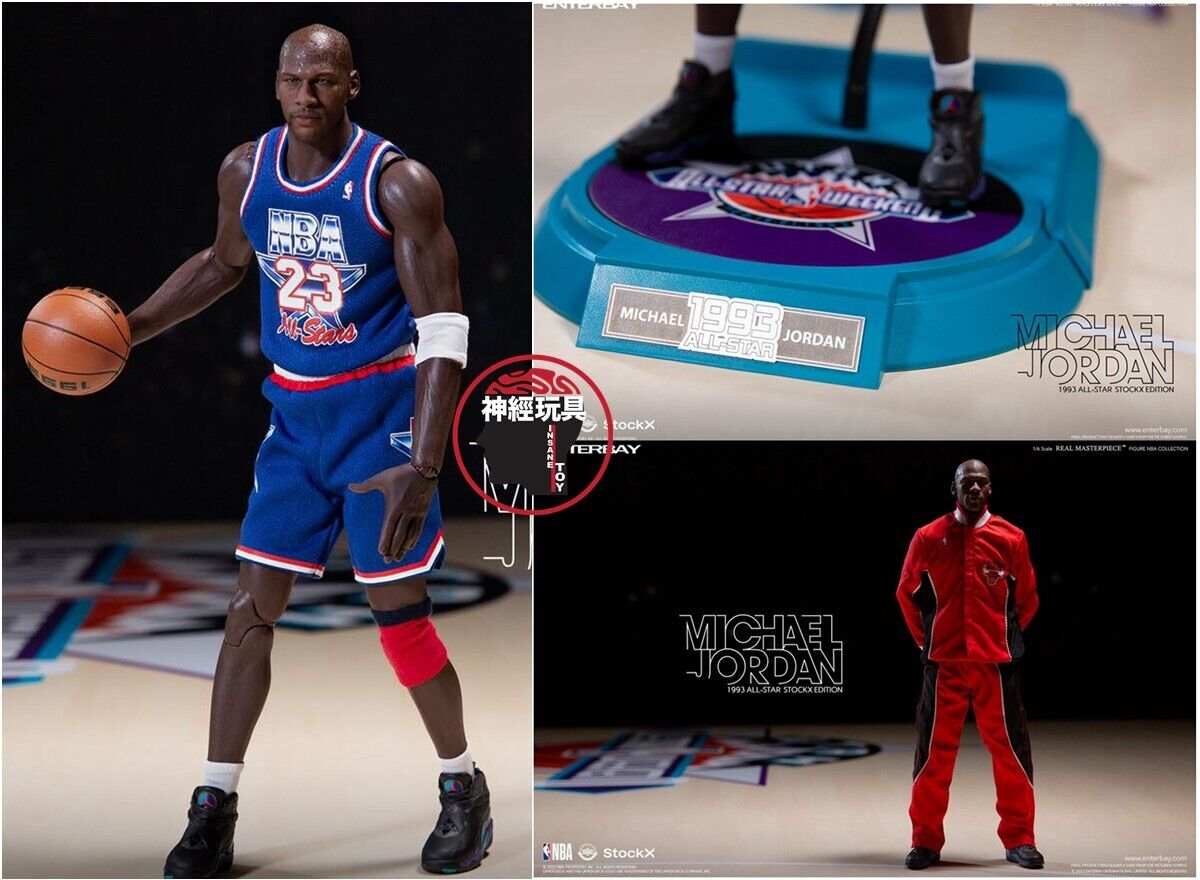 ENTERBAY NBA 1/6 MICHAEL JORDAN ALL STAR 1993 LIMITED ENTERBAY NBA 1/6 MICHAEL JORDAN ALL STAR 1993 LIMITED