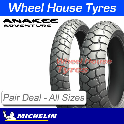 Michelin Anakee Adventure Motorcycle Tyre Pair Deal - Picture 1 of 1