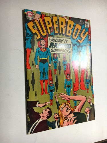 Superboy #159 en muy buen estado 8.0 ¡¡El día que llovió Superboys!! DC Comic - Imagen 2 de 3