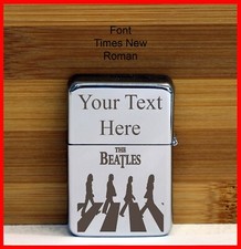 Personalised Engraved Lighter Various Designs/Colours Engraving Present Gift Box