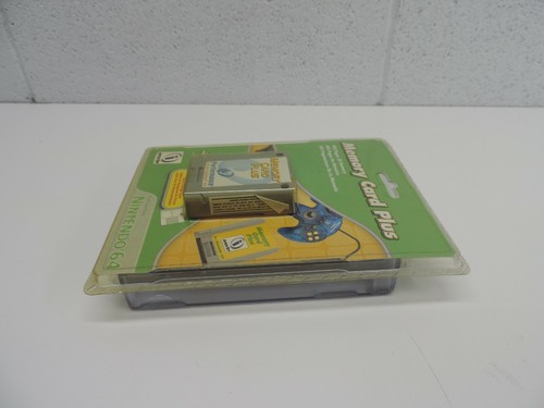 Vintage Nintendo 64 Memory Card Plus InerAct SEALED - Picture 3 of 3