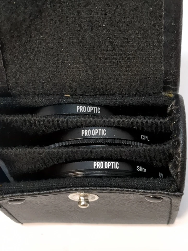 Pro Optic 49mm Set of 3 Lens Essentials Filter Kit-UV, Circular Polarizer, ND2X - Image 2 of 3