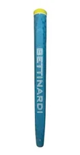 "NEW" BETTINARDI SINK FIT PUTTER GRIP DEEP ETCHED LAMKIN BLUE -LIME #8448