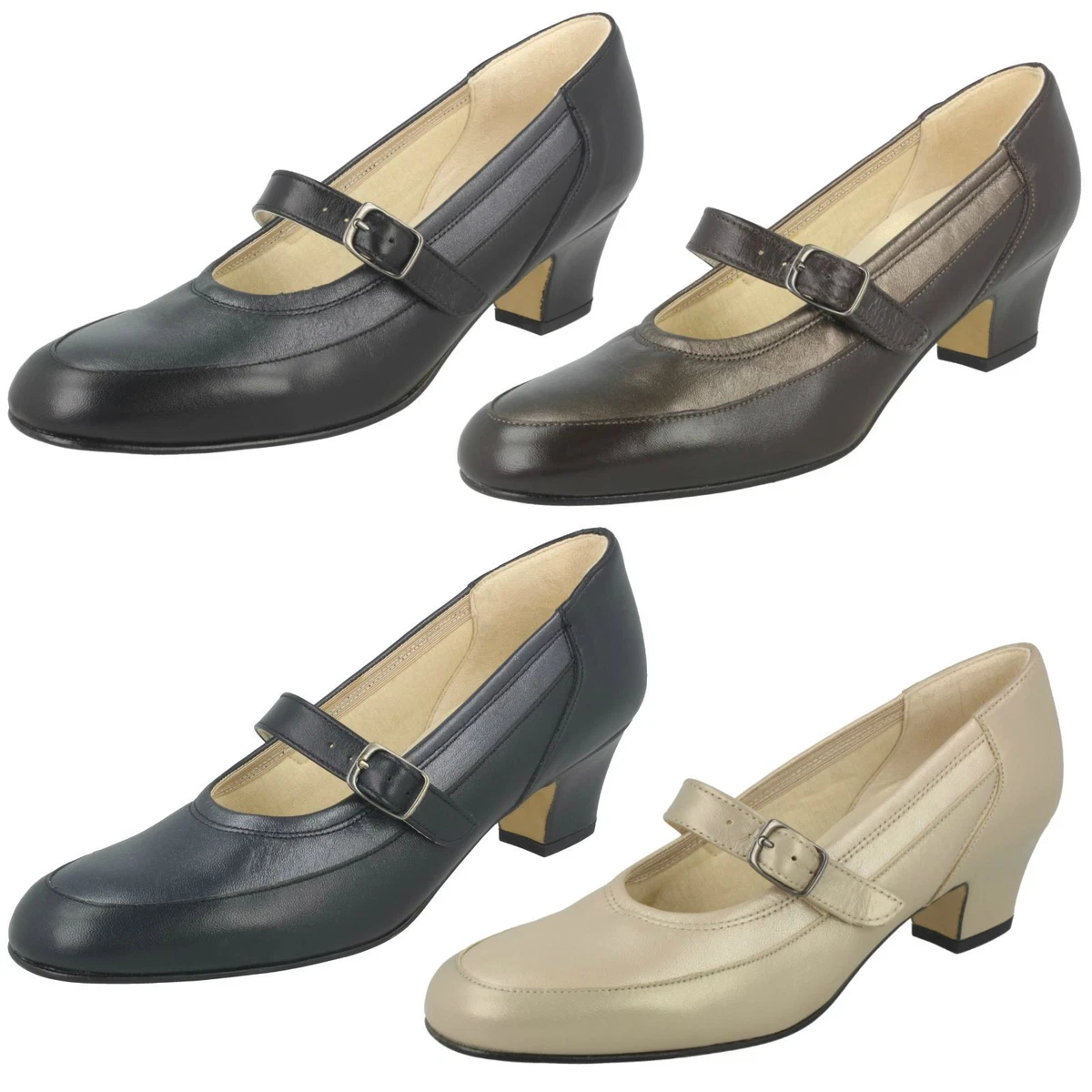 Ladies Nil Simile Narrow Fitting Mary Jane Shoes Belfry eBay