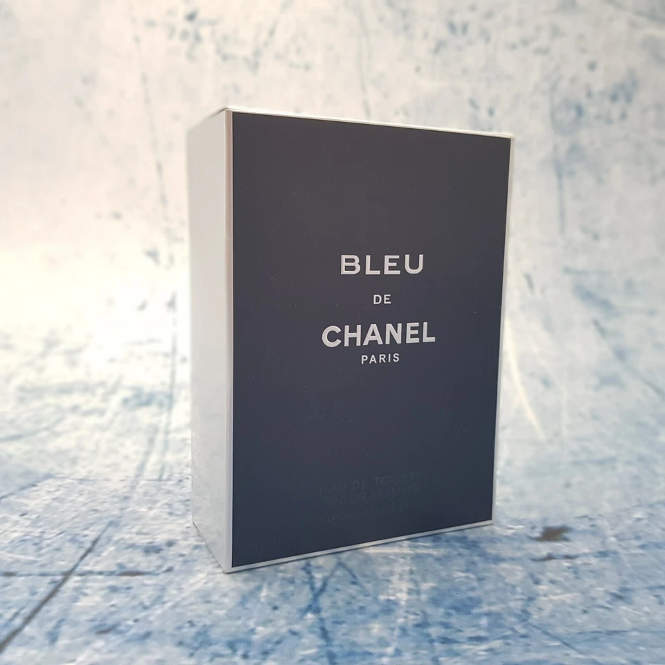 BLEU De CHANEL Azul Para Homens 3,4 oz/100 ml Eau De Toilette Spray NOVO NA CAIXA LACRADA - Imagem 2 de 3