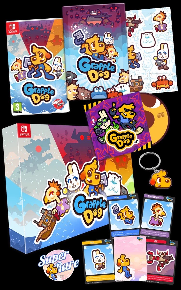 Grapple Dog 欧州版 switch ニンテンドースイッチ Grapple Dog [Super Rare Games] - Nintendo Switch, Brand New