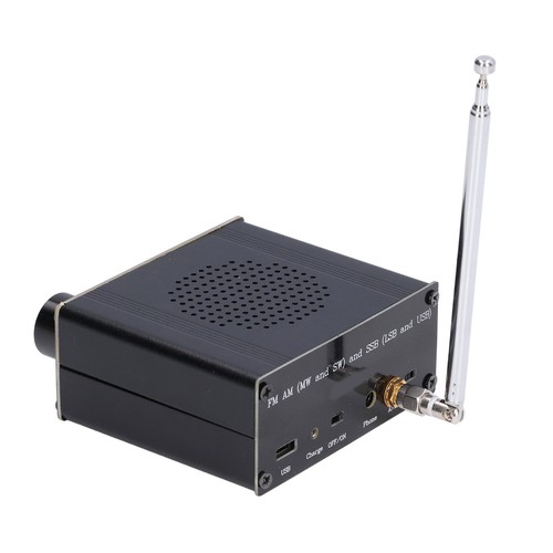 Radio Receiver FM AM SSB Si4732 Portable Rechargeable With USB Antenna New - Zdjęcie 8 z 12