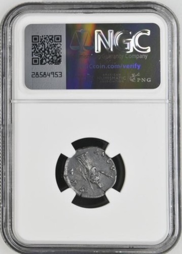 Roman Empire AD 138-140 Faustina Sr Silver Denarius Ceres NGC AU - Picture 4 of 4