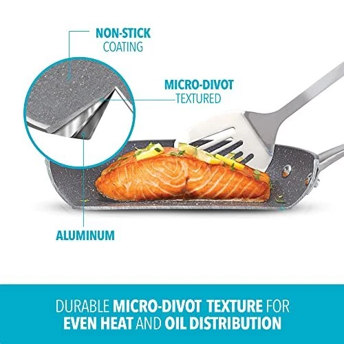 Ollas y sartenes texturizadas Bialetti Impact cocina estilos surtidos Foto 3 de 4