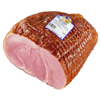 QS Prager Schinken gepökelt, geräuchert, halbes Stück, vak.-verpackt  ca 2,6 kg