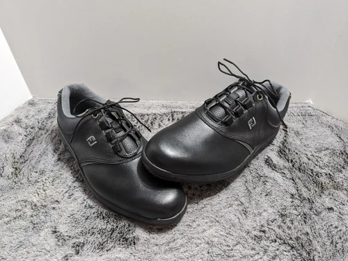 Footjoy FJ GreenJoys Golf Shoe Soft Spikes Men's Size 8M Black