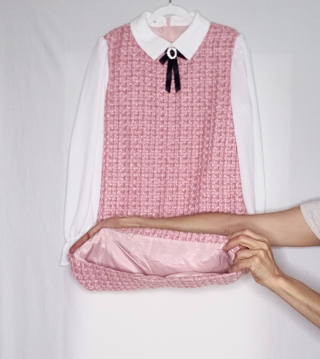 【のんのん】Lerure Fluffysleevepencildress LE'RURE Fluffy sleeve pencil dress | ONEPIECE | ROOM903 online