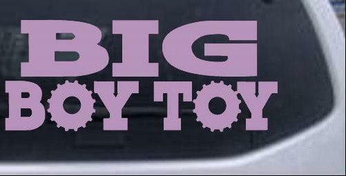 Big Boy Toy Car Truck UTV ATV Window Laptop Decal Sticker - Picture 27 of 32
