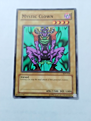 yugioh clown deck Yu-Gi-Oh! - Mystic (SDY-019) - Starter Yugi - Unlimited Edition This Deck is Ready to