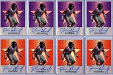 2014 Leaf Valiant Donte Moncrief Purple Prismatic Auto RC 6/25 Colts Ole Miss WR