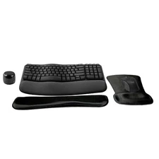 New Logitech MK670 Keyboard/Mouse Set + Micro Speaker, Gel Wrist/Mouse Pads
